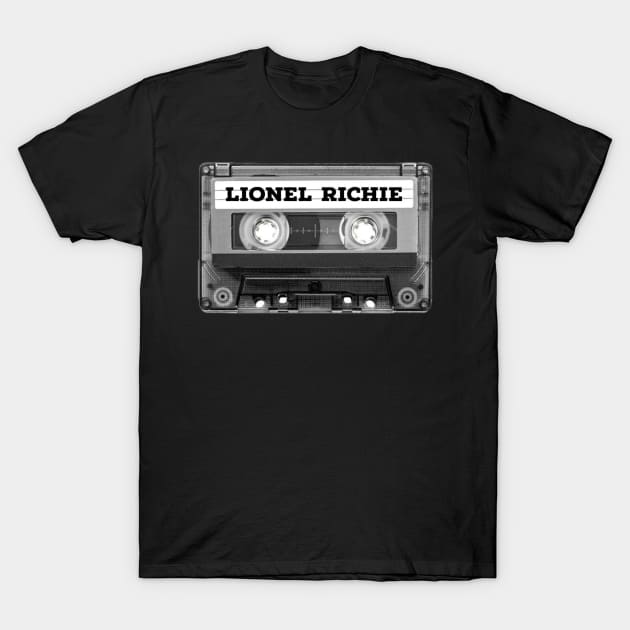 Lionel Richie / Cassette Tape Style T-Shirt by GengluStore